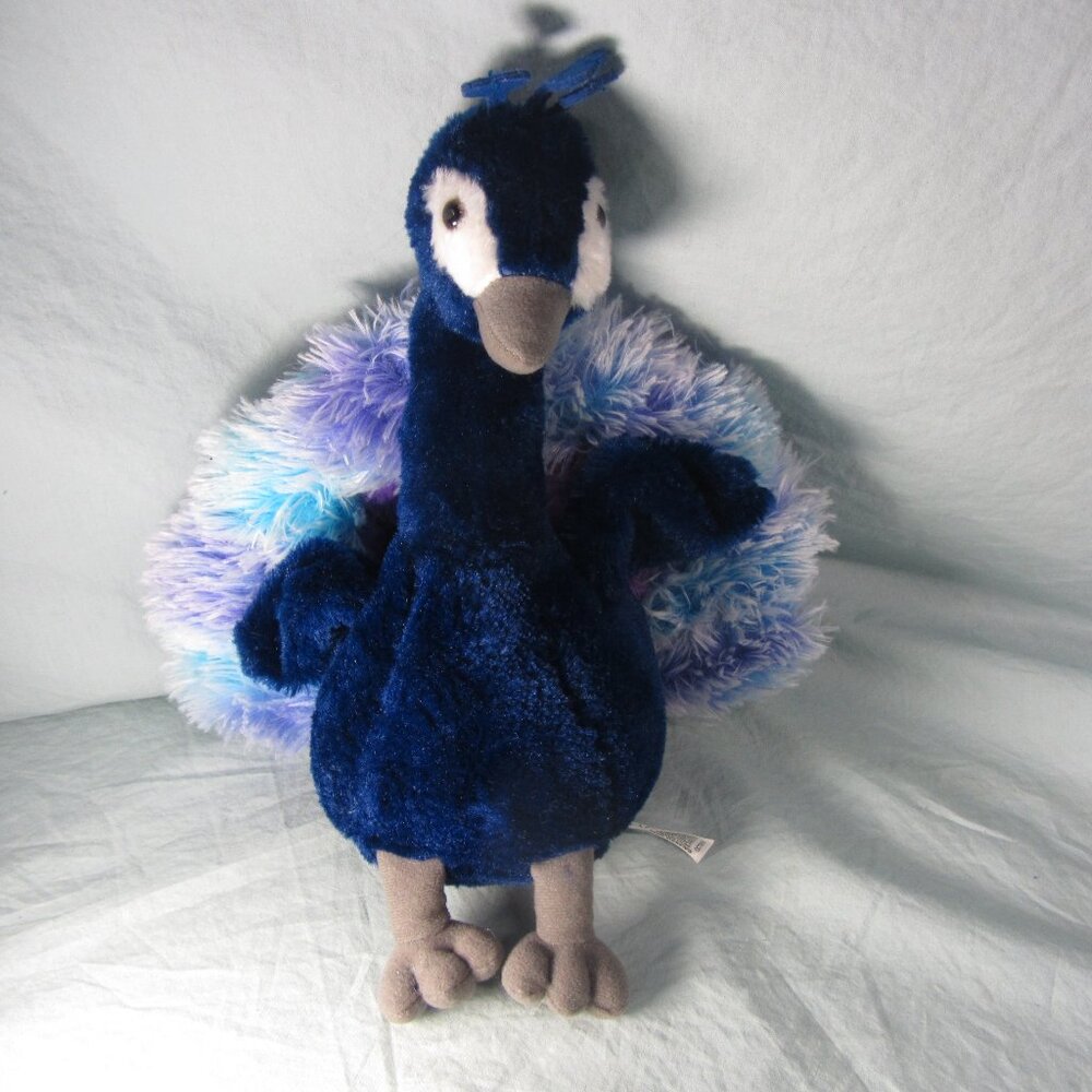 4 for $40 - plush peacock destination nation aurora stuffed animal 2016 (W2384)